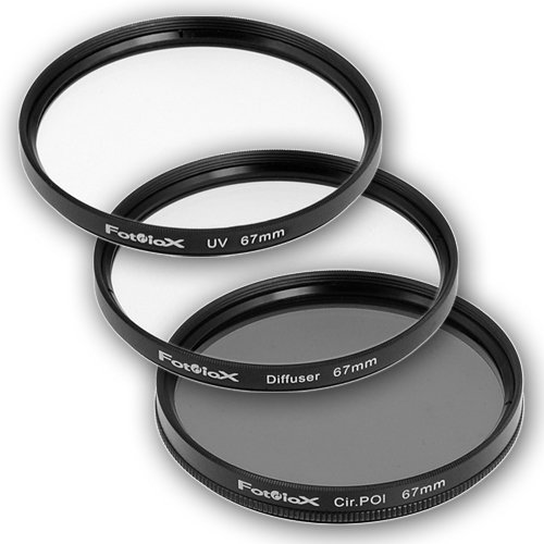Fotodiox 67mm Filter Kit: UV, Circular Polarizer & Soft Diffuser for Canon, Nikon, Sony, Olympus, Pentax, Panasonic Cameras - Image 6