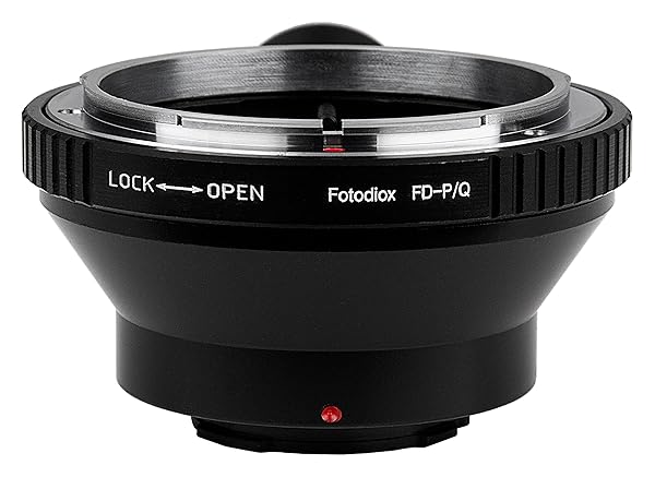 Fotodiox Lens Mount Adapter: Canon FD/FL 35mm to Pentax Q Mirrorless Compatibility
