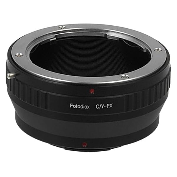 Fotodiox Lens Mount Adapter for Contax/Yashica SLR Lenses on Fuji X-Mount Cameras
