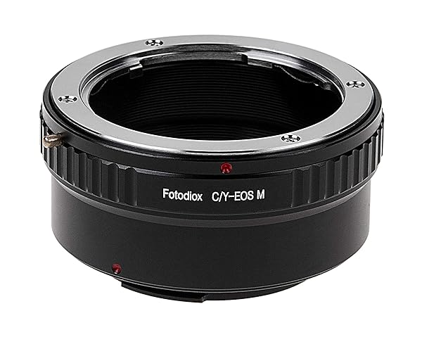 Fotodiox C/Y Lens Mount Adapter for EOS-M: Upgrade Your Photography Today!