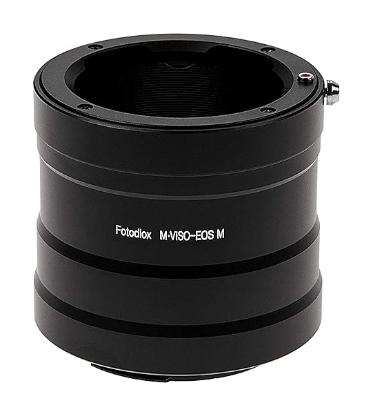 Fotodiox Lens Mount Adapter: Leica Visoflex/M for Canon EOS M - Perfect for Macro Photography