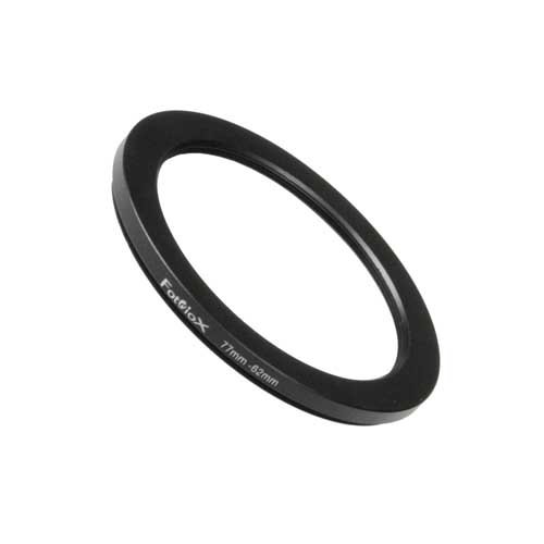 Fotodiox 72mm to 62mm Metal Step Down Ring - Anodized Black for Superior Durability