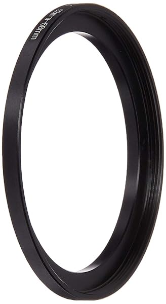 Fotodiox Metal Step Up Ring, Anodized Black Metal 52mm-58mm, 52-58 mm
