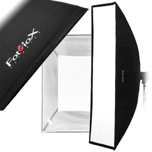 Fotodiox Pro 24x80 Softbox with Grid for Studio Strobe - Compatible with Comet Flash Heads