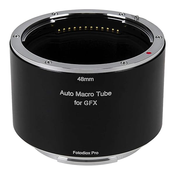 Fotodiox Pro 48mm Macro Extension Tube for Fuji G-Mount GFX - Perfect for Extreme Close-Up Photography