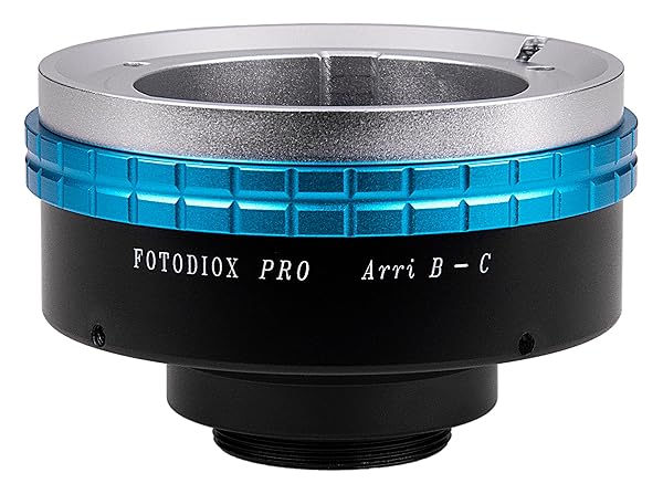 Fotodiox Pro Lens Mount Adapter for Arri Bayonet Lenses to C-Mount Cameras - 16mm & 35mm Compatibility