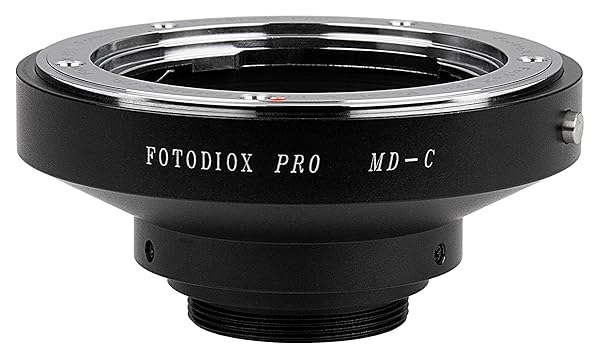 Fotodiox Pro Lens Mount Adapter: Minolta MD Lenses to C-Mount Cameras Compatibility