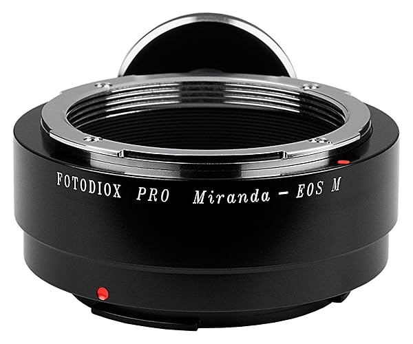 Fotodiox Pro Miranda to Canon EOS M Lens Adapter - Compatible with EOS M & M2 Mirrorless Cameras