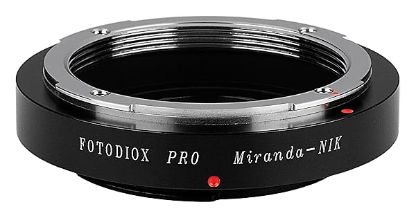 Fotodiox Pro Lens Mount Adapter: Miranda Lens to Nikon F-Mount DSLR Compatibility