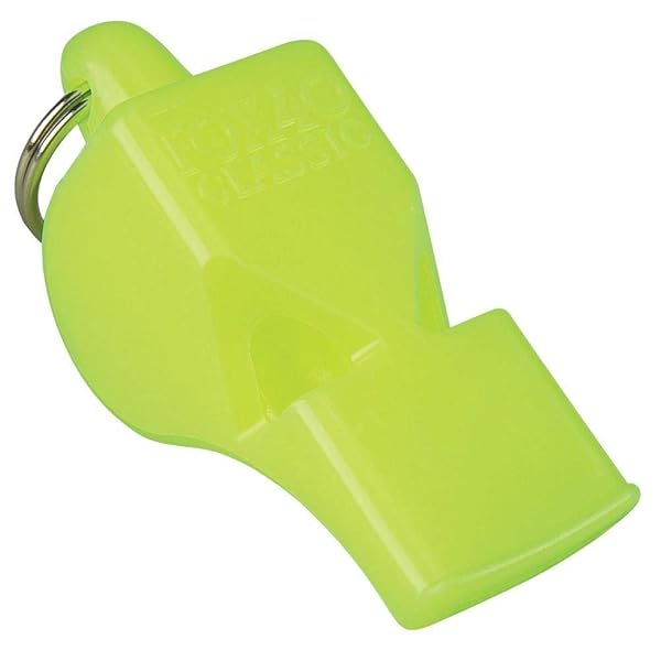 Fox 40 Classic Neon Safety Whistle: Ultimate Sound & Durability for Sports & Emergencies