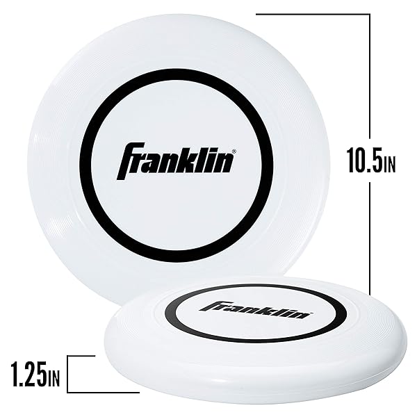 Franklin Sports Flying Disc - Perfect 140g Sport Disc for Dogs & All Ages - Ideal for Beach, Backyard, Park & Camping Fun! - Image 2