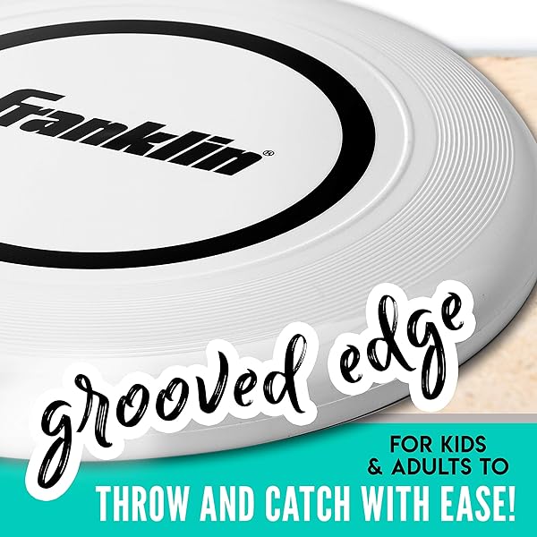 Franklin Sports Flying Disc - Perfect 140g Sport Disc for Dogs & All Ages - Ideal for Beach, Backyard, Park & Camping Fun! - Image 4