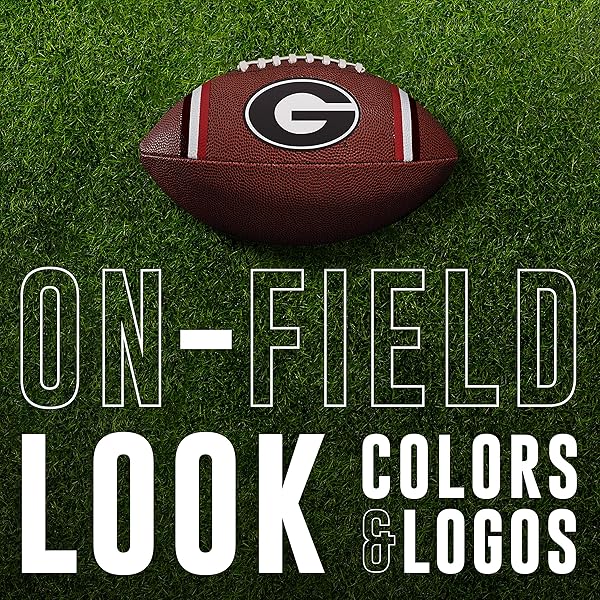 Franklin Sports Georgia Bulldogs Youth Football - Official NCAA Junior Size Team Ball with Logos - Image 6