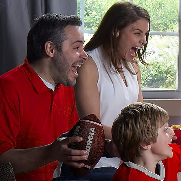 Franklin Sports Georgia Bulldogs Youth Football - Official NCAA Junior Size Team Ball with Logos - Image 7