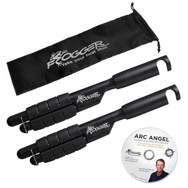 Improve Your Putting with Frogger Golf Arc Angel: Perfect Your Stroke Using Pendulum Swing Training Aid