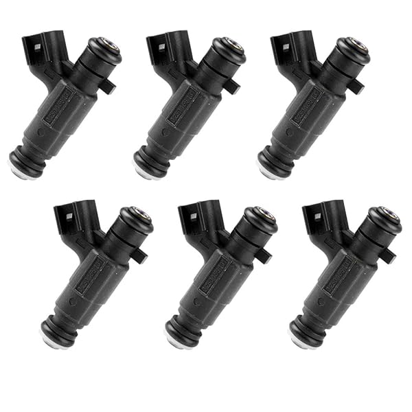 SCITOO Fuel Injector Kits Set of 6 for 2004 to 2008 Buick LaCrosse Rendezvous Cadillac SRX CTS STS