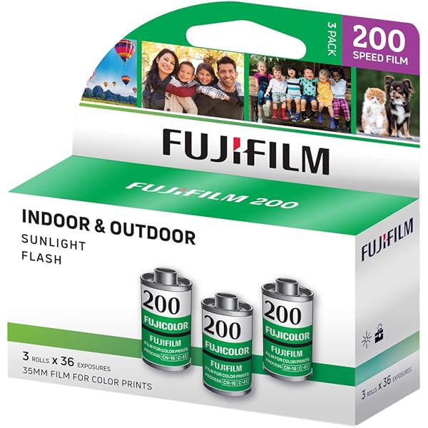 Fujifilm Fujicolor 200 35mm Film - 3-Pack Color Negative Film (36 Exposures) for Stunning Photography - Image 2