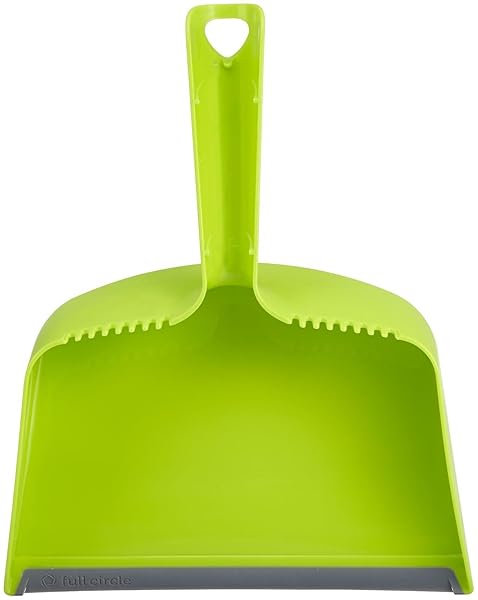 Full Circle Green Dustpan: Eco-Friendly Pick Up Artist for Effortless Cleaning