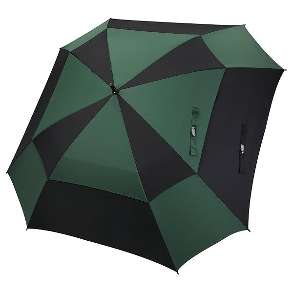 G4Free Extra Large Golf Umbrella 68 Inch Windproof Auto Open Double Canopy Oversized Stick Umbrella for Ultimate Protection