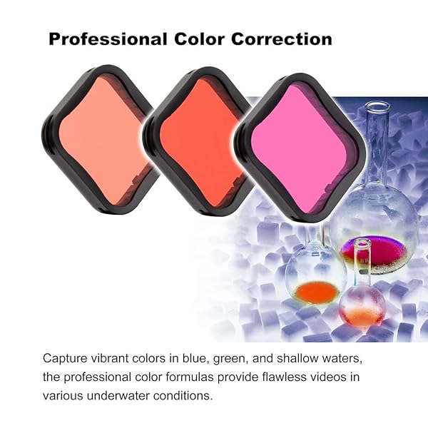 GEPULY Waterproof Housing Case for GoPro Hero 7/6/5/2018 - Dive Filters for 45M Underwater Photography - Image 8