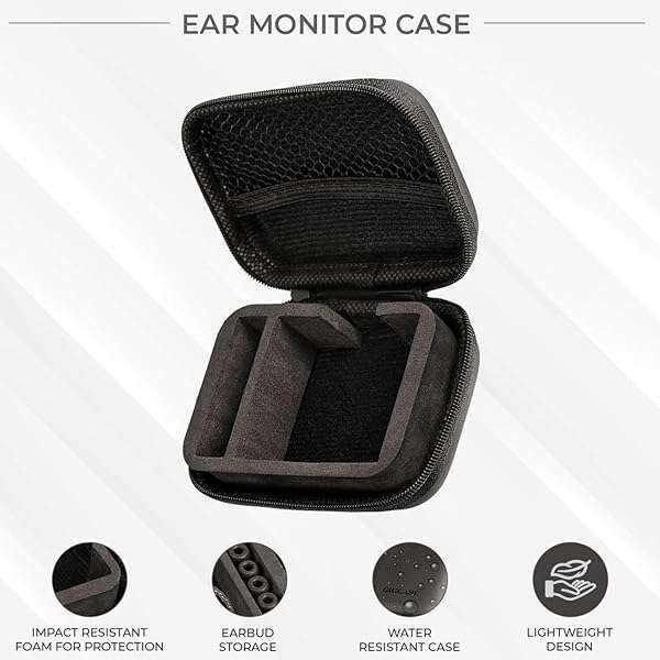 Premium In-Ear Monitor Case for KZ ZS10, ZSN, YINYOO CCZ Melody & More - Protect Your IEMs & Earbuds! - Image 6