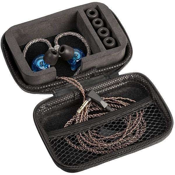 GIGCASE Premium In-Ear Monitor Case for KZ ZS10, ZSN, YINYOO CCZ Melody & More - Protect Your IEMs & Earbuds!