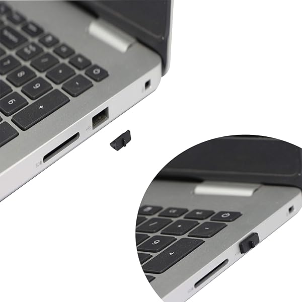 GINTOOYUN 50pcs USB Anti Dust Cap Port Plug Cover for USB Type A Female End Silicone Black - Image 3