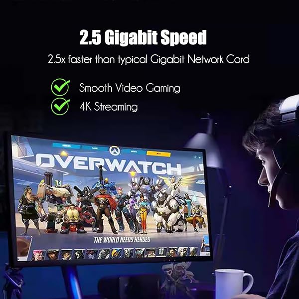 GLOTRENDS LE8445 4 Port 2.5 Gigabit PCIe Ethernet Network Card with RTL8125BG Chips and RJ45 LAN Ports for High Speed Connectivity - Image 5