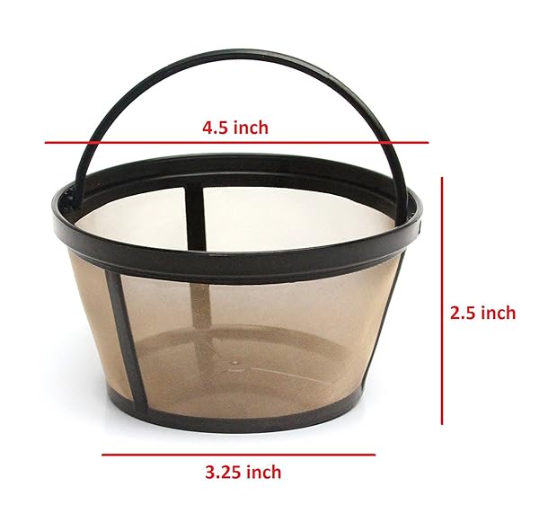 Goldtone Reusable Coffee Filter for Mr. Coffee Makers - BPA Free, Fits 8-12 Cup Brewers, Eco-Friendly Alternative to Paper Filters - Image 4