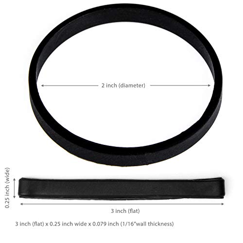 GRIFITI Band Joes 60 Pack Durable Colorful Silicone Rubber Bands for Cooking Chef Ring Wallet Box Book Wrap and Hardware Bulk Use - Image 5