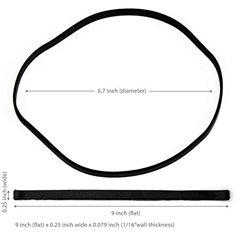 GRIFITI Band Joes 60 Pack Durable Colorful Silicone Rubber Bands for Cooking Chef Ring Wallet Box Book Wrap and Hardware Bulk Use - Image 8