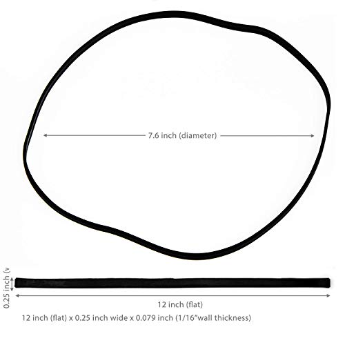 GRIFITI Band Joes 60 Pack Durable Colorful Silicone Rubber Bands for Cooking Chef Ring Wallet Box Book Wrap and Hardware Bulk Use - Image 9