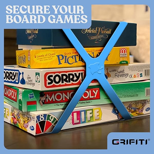 "GRIFITI Band Joes X Cross Style 12" Elastic Rubber Bands - 10 Pack for Cooking, Office, Puzzles & Games - Strong & Colorful!" - Image 5