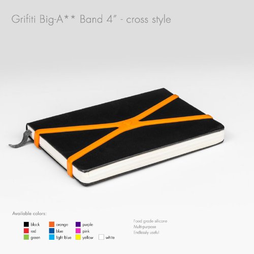 "GRIFITI Band Joes X Cross Style 4" Elastic Rubber Bands - 20 Pack for Cooking, Office, Puzzles & Games - Strong & Colorful!" - Image 8