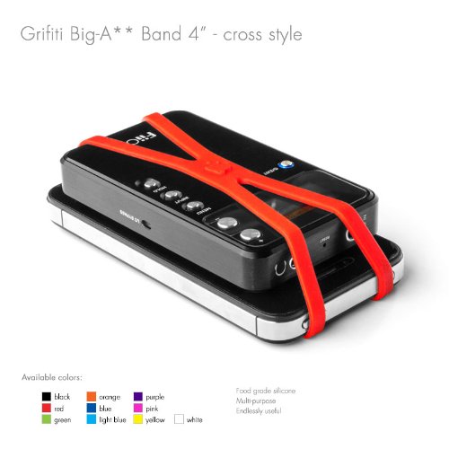 "GRIFITI Band Joes X Cross Style 4" Elastic Rubber Bands - 20 Pack for Cooking, Office, Puzzles & Games - Strong & Colorful!" - Image 9