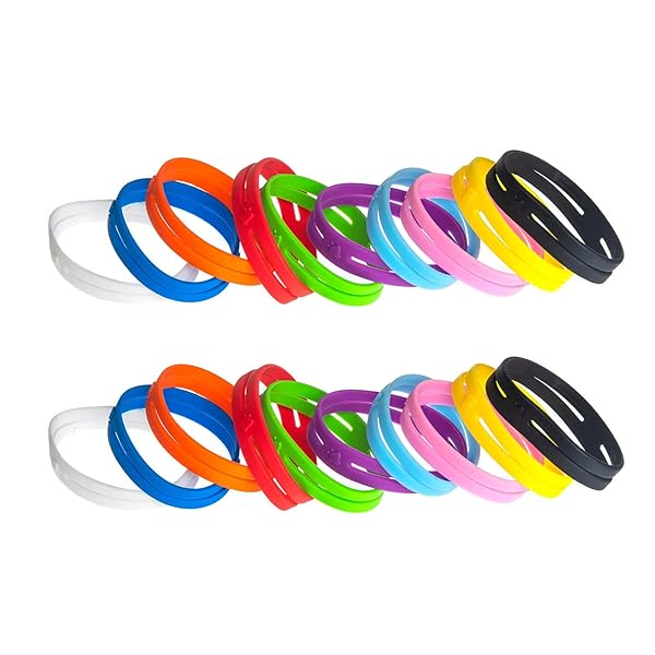"GRIFITI Band Joes X Cross Style 4" Elastic Rubber Bands - 20 Pack for Cooking, Office, Puzzles & Games - Strong & Colorful!"