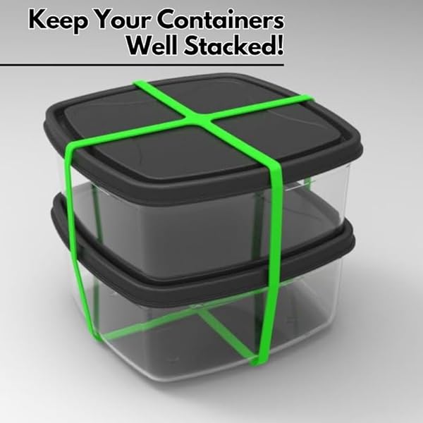 "GRIFITI Band Joes X Cross Style 6" Rubber Bands - 5 Pack, Heat & UV Resistant for Cooking, Games & More" - Image 6