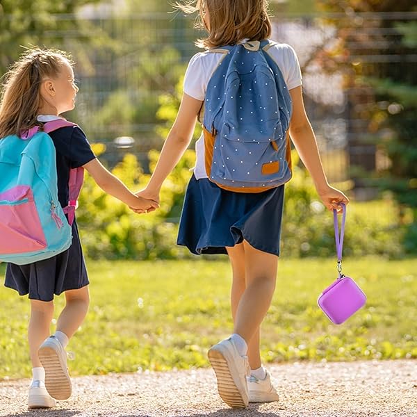 GWCASE Purple Camera Case for Seckton MAVOKIS ZUODUN YEEHAO HOOMOON Goopow GREENKINDER Kids Digital Cameras Holder Box Only - Image 9