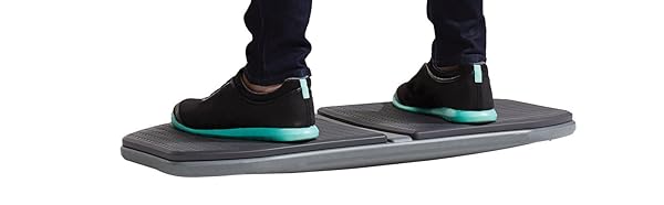 Boost Focus & Comfort with Gaiam Evolve Balance Board - Anti-Fatigue Wobble Board for Home & Office Use