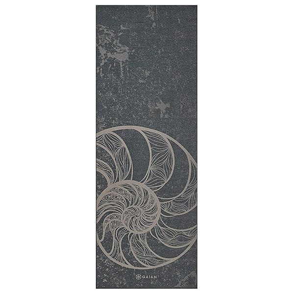 "Premium Gaiam Yoga Mat: Extra Thick, Non-Slip, Reversible for Yoga, Pilates & Workouts - 68"x24"x6mm" - Image 7