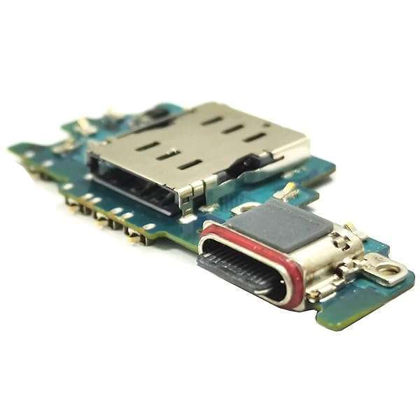 Galaxy S21 FE 5G USB Charging Port Flex Cable Replacement - SM-G990U Type C Repair Kit with Tools - Image 7