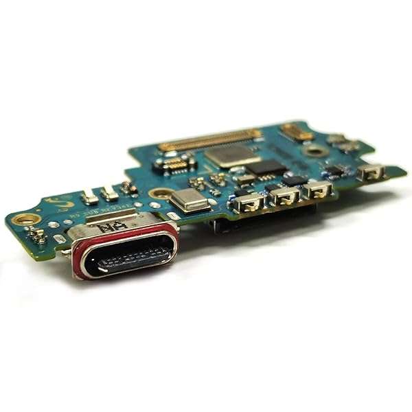 Galaxy S21 FE 5G USB Charging Port Flex Cable Replacement - SM-G990U Type C Repair Kit with Tools - Image 11