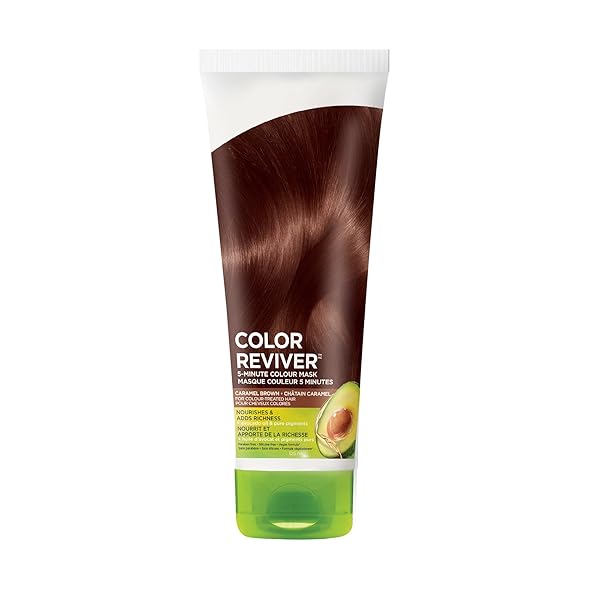 Garnier Nutrisse 5 Minute Nourishing Color Hair Mask - Warm Brown, Triple Oils for Vibrant Color Treated Hair - Image 3