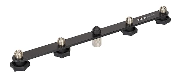 Buy Gator Frameworks 1-to-4 Mic Mount Bar - Fits Most Stands & Boom Arms | GFWMIC1TO4