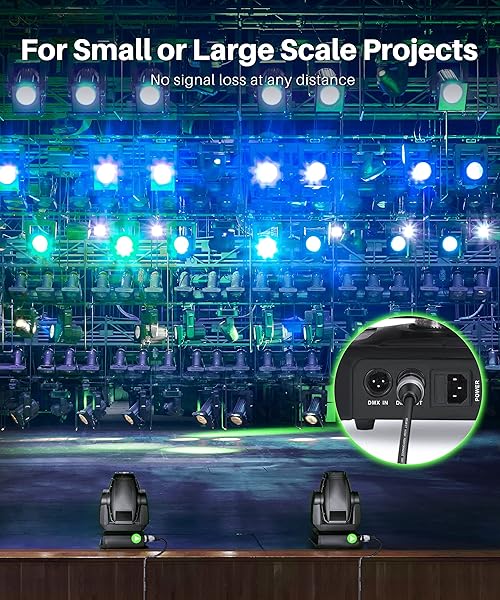 GearIT 100ft DMX to DMX Stage Lighting Cable 2-Pack - XLR Compatible for DJ, LED Lights, Mic Mixer & Studio Use - Image 8