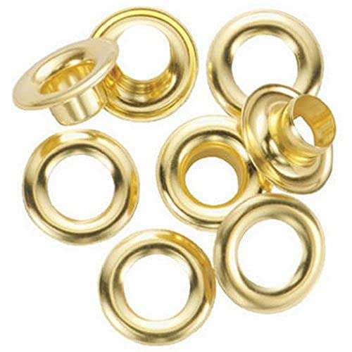 General Tools General Tools 1261-2 Rustproof Brass Grommet Refill - 3/8-Inch, 24 Sets for Durable Crafting