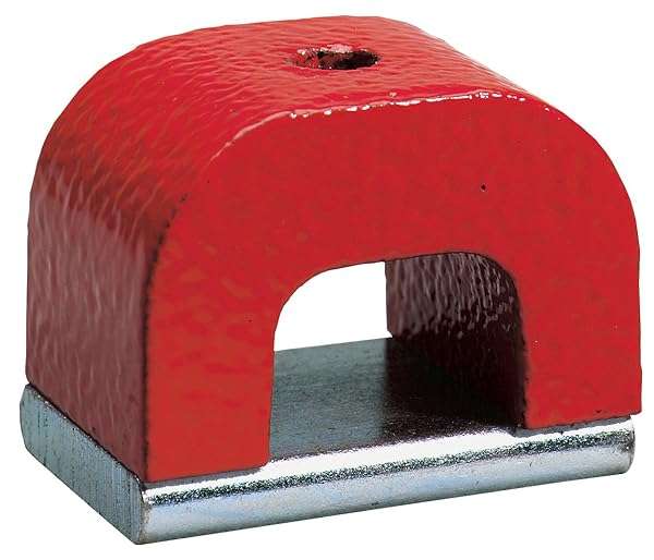 General Tools 370-2 Horseshoe Alnico Magnets - 12-Pound Pull for Strong Magnetic Hold