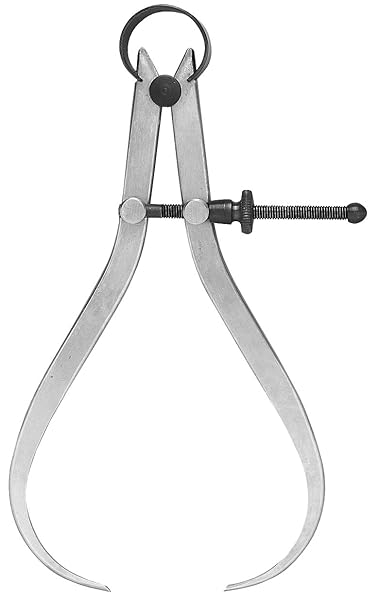 General Tools 452-6 Outside Calipers: 6-5/16 Inch Jaw Capacity for Precision Measuring