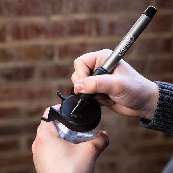 General Tools Cordless Engraving Pen - Diamond Tip Etching Tool for Metal, Toys, Glass & More - Image 11