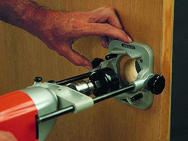 General Tools Precision Drill Guide: Portable 3/8 & 1/2-Inch Drill Accessory, Folds Flat for Easy Storage - Image 3